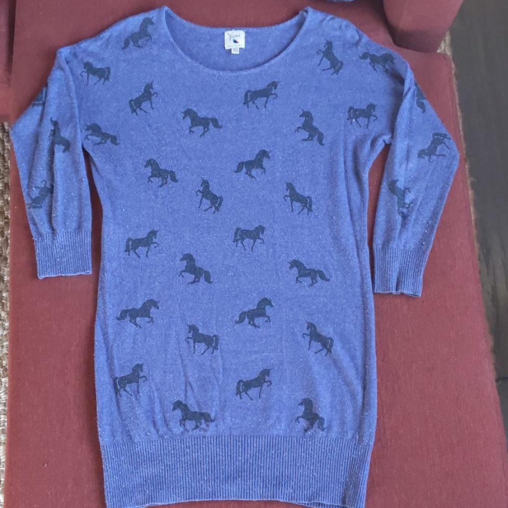 Unicorn sweater dress